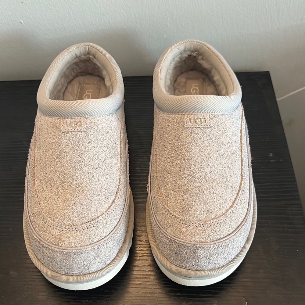 UGG Light Tan Suede Slip-On Shoes